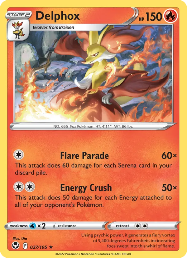 Delphox (Silver Tempest #027/195)