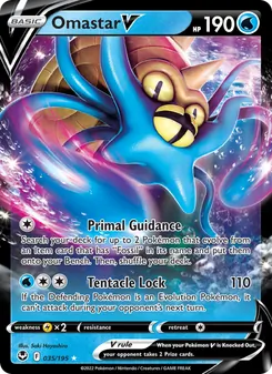 Omastar V (Silver Tempest #035/195)