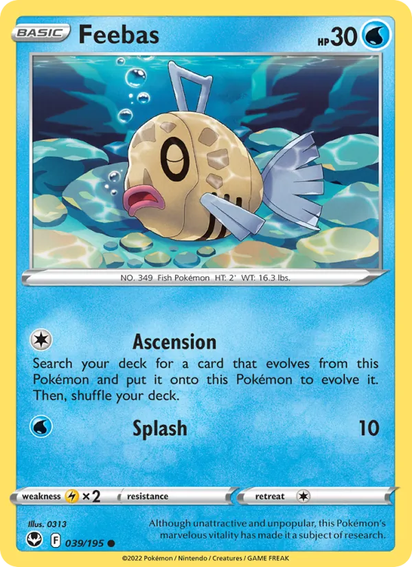 Feebas (Silver Tempest #039/195)