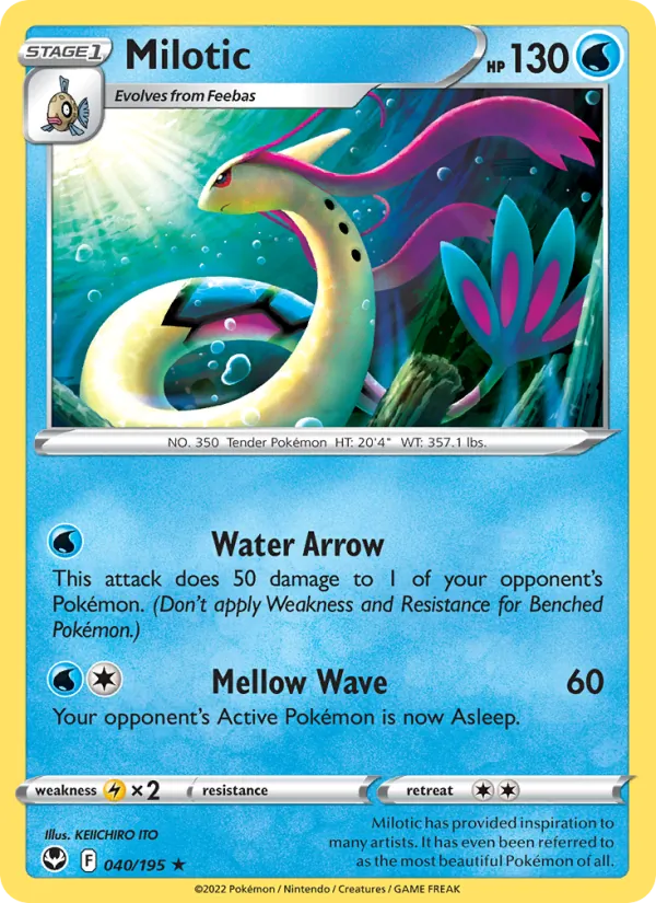 Milotic (Silver Tempest #040/195)
