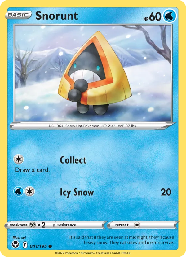 Snorunt (Silver Tempest #041/195)