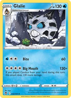 Glalie (Silver Tempest #042/195)