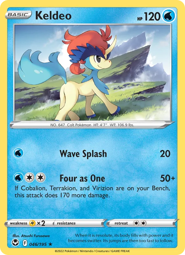 Keldeo (Silver Tempest #046/195)