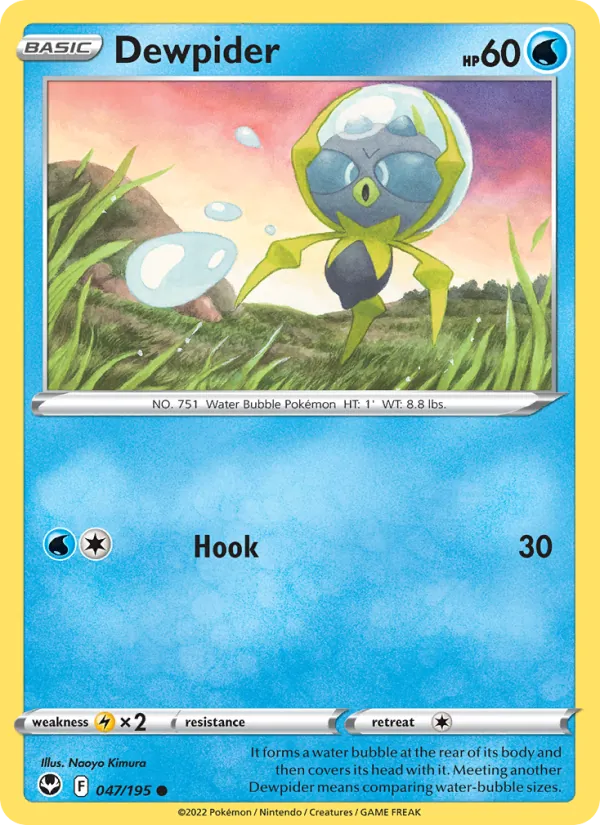 Dewpider (Silver Tempest #047/195)