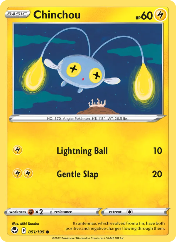 Chinchou (Silver Tempest #051/195)