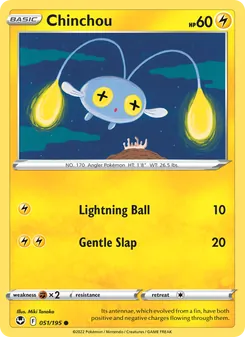 Chinchou (Silver Tempest #051/195)