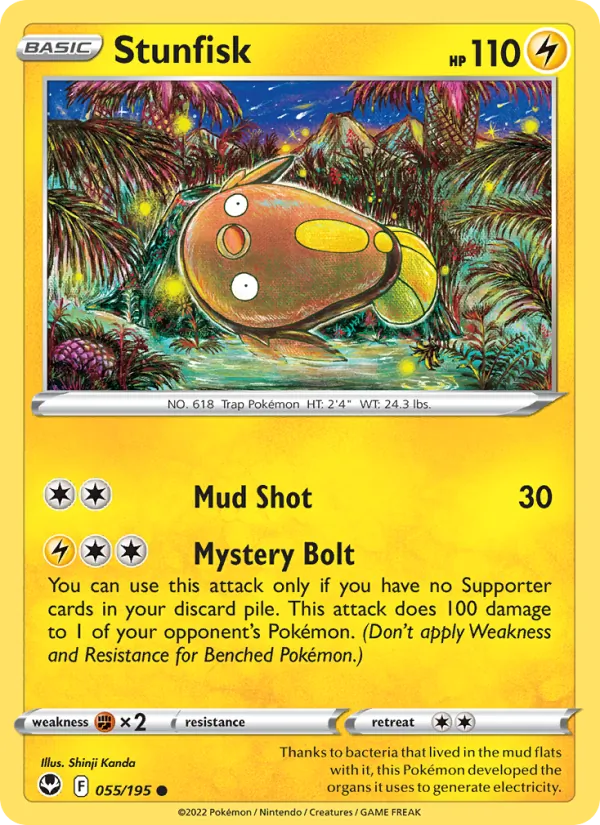 Stunfisk (Silver Tempest #055/195)