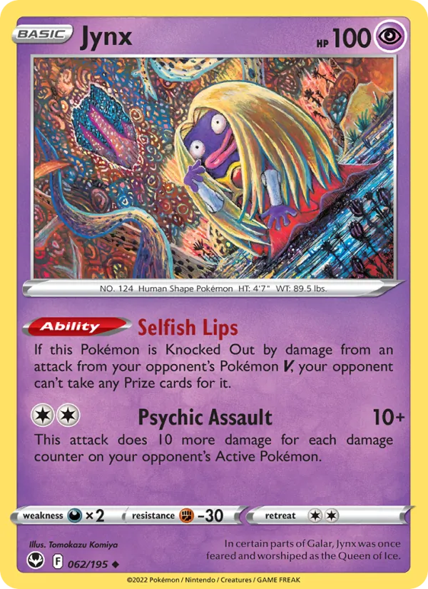 Jynx (Silver Tempest #062/195)