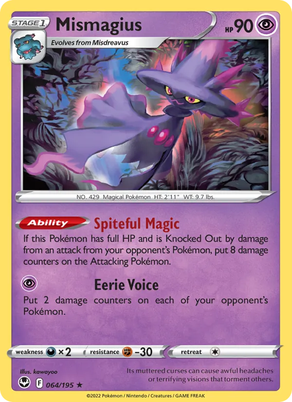 Mismagius (Silver Tempest #064/195)