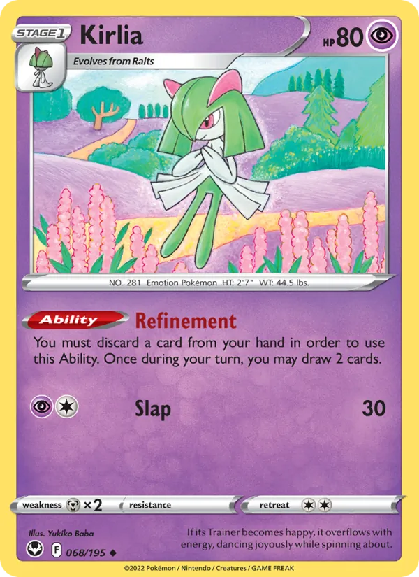 Kirlia (Silver Tempest #068/195)