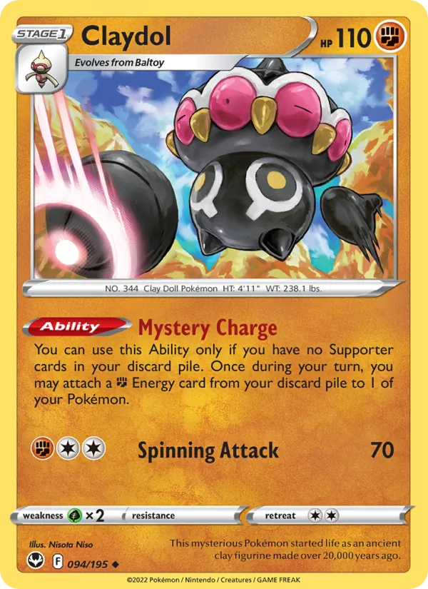 Claydol (Silver Tempest #094/195)