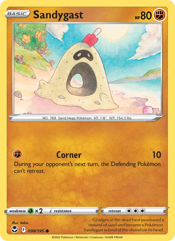 Sandygast (Silver Tempest #099/195)