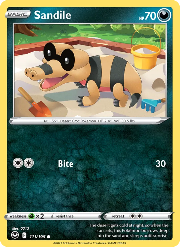 Sandile (Silver Tempest #111/195)
