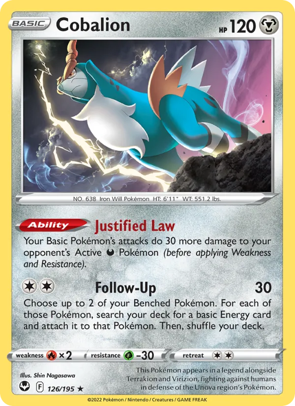 Cobalion (Silver Tempest #126/195)