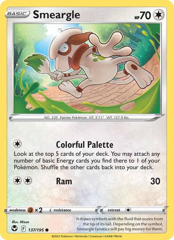 Smeargle (Silver Tempest #137/195)