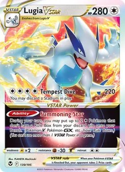 Lugia VSTAR (Silver Tempest #139/195)