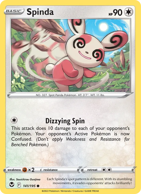 Spinda (Silver Tempest #141/195)