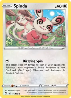 Spinda (Silver Tempest #141/195)