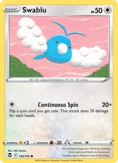 Swablu (Silver Tempest #142/195)