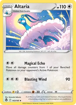 Altaria (Silver Tempest #143/195)