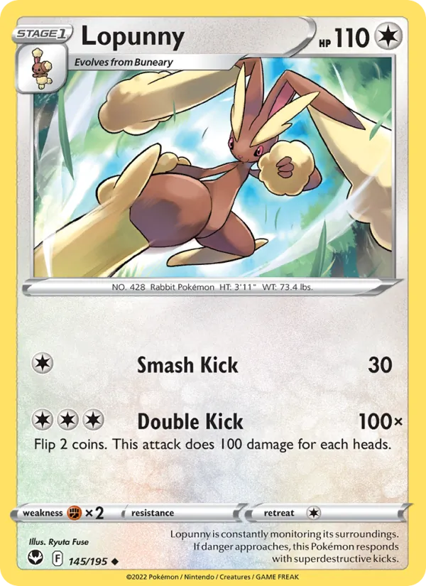 Lopunny (Silver Tempest #145/195)