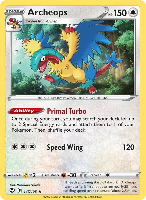 Archeops (Silver Tempest #147/195)