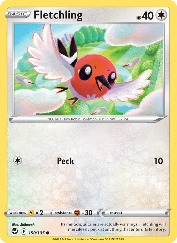 Fletchling (Silver Tempest #150/195)