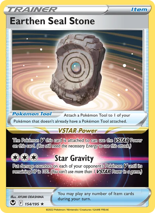 Earthen Seal Stone (Silver Tempest #154/195)