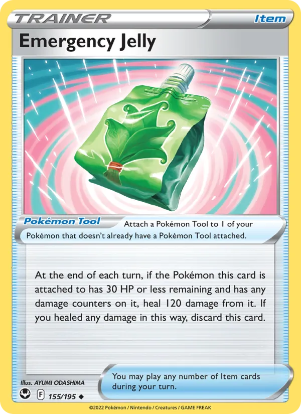 Emergency Jelly (Silver Tempest #155/195)