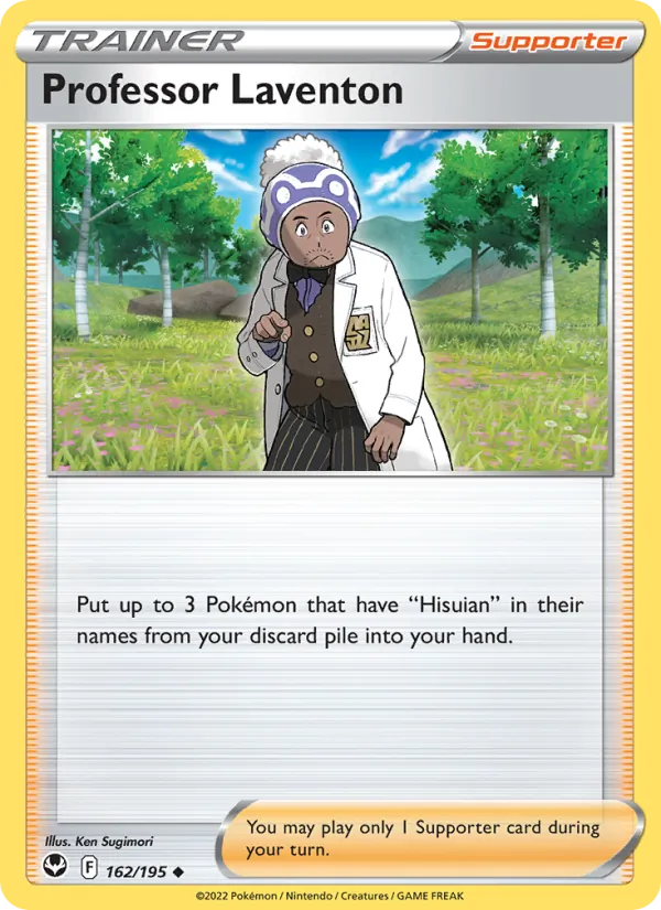 Professor Laventon (Silver Tempest #162/195)