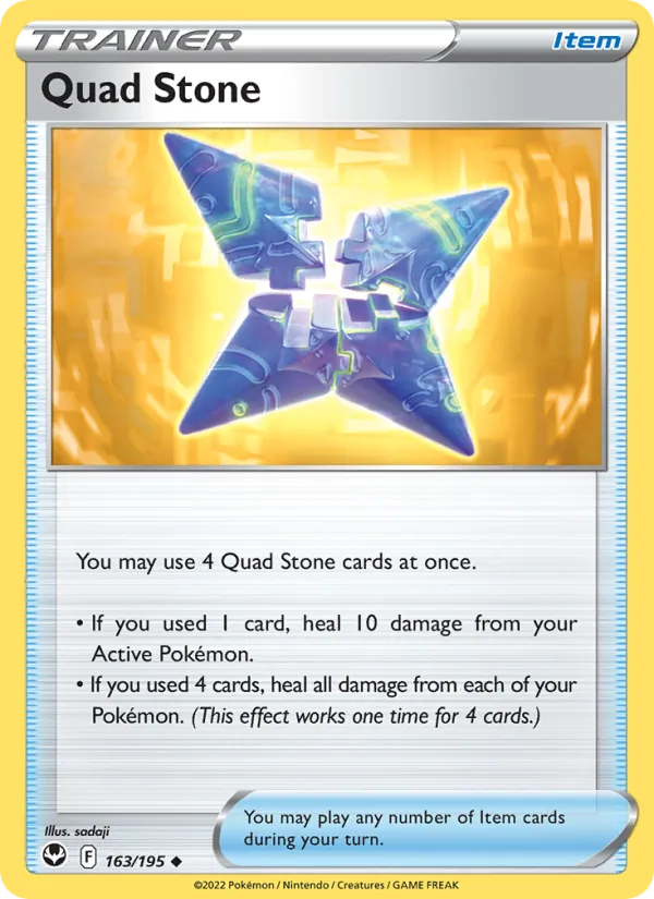 Quad Stone (Silver Tempest #163/195)