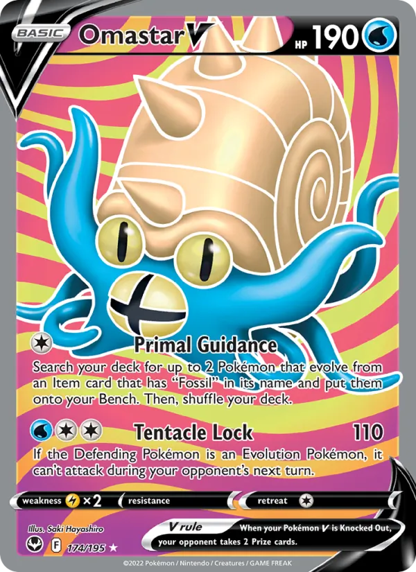 Omastar V (Silver Tempest #174/195)