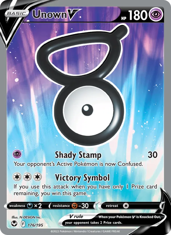 Unown V (Silver Tempest #176/195)