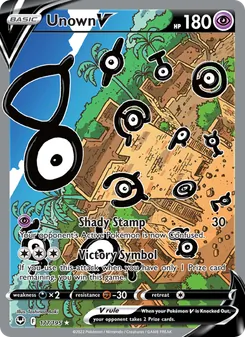 Unown V (Silver Tempest #177/195)
