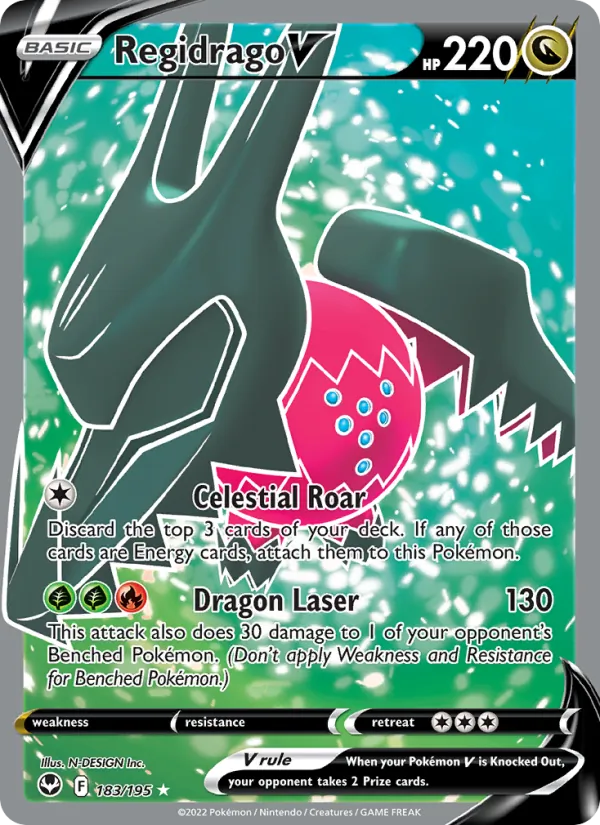 Regidrago V (Silver Tempest #183/195)