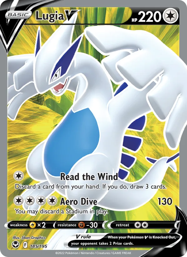Lugia V (Silver Tempest #185/195)