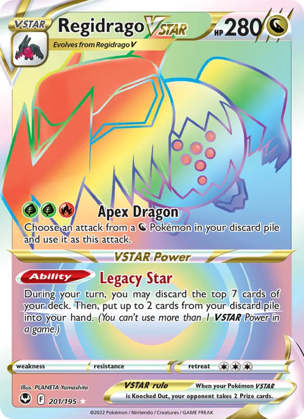 Regidrago VSTAR (Silver Tempest #201/195)