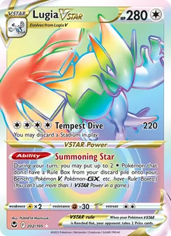 Lugia VSTAR (Silver Tempest #202/195)