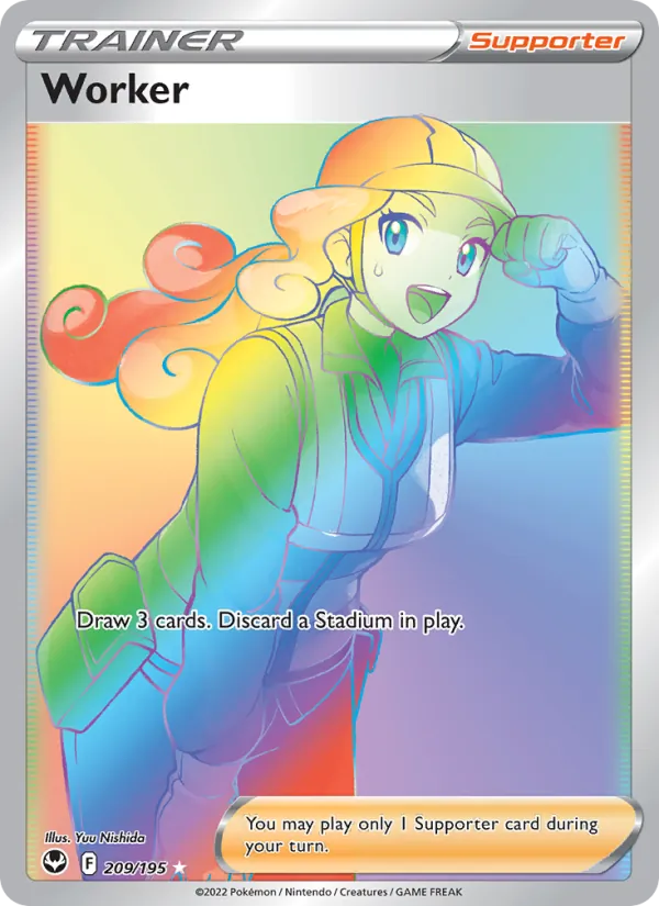 Worker (Silver Tempest #209/195)