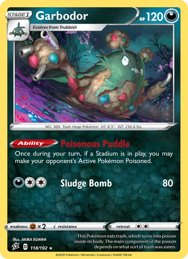 Garbodor (Rebel Clash #118/192)
