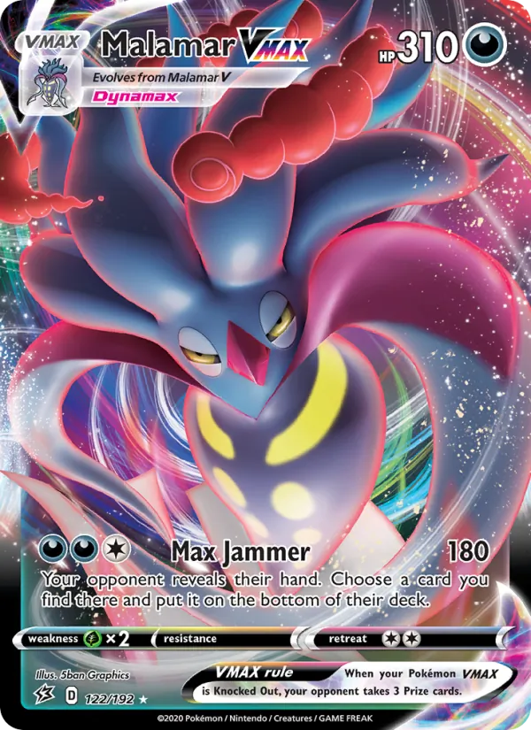 Malamar VMAX (Rebel Clash #122/192)
