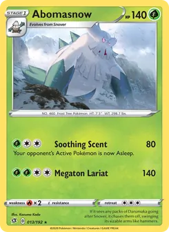 Abomasnow (Rebel Clash #13/192)