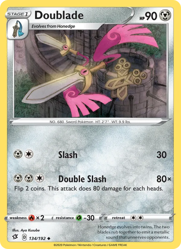 Doublade (Rebel Clash #134/192)