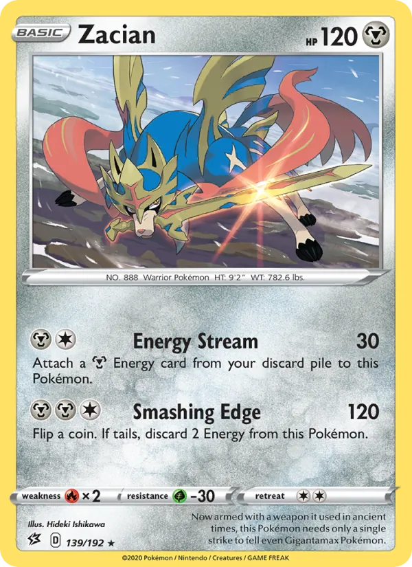 Zacian (Rebel Clash #139/192)