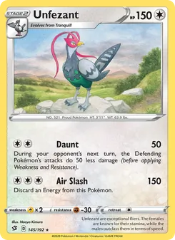 Unfezant (Rebel Clash #145/192)