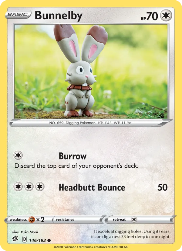 Bunnelby (Rebel Clash #146/192)