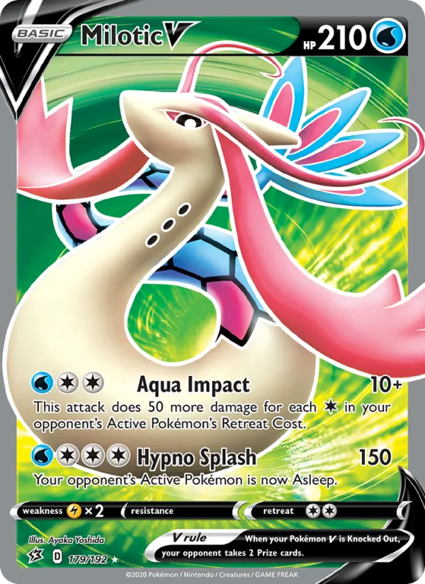 Milotic V (Rebel Clash #179/192)