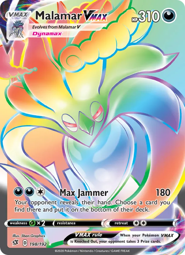 Malamar VMAX (Rebel Clash #198/192)