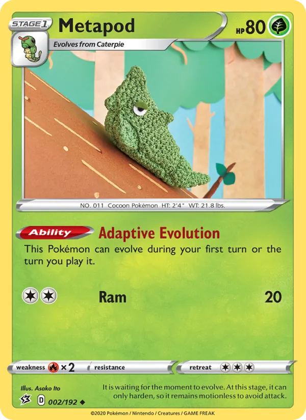 Metapod (Rebel Clash #2/192)