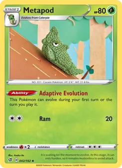 Metapod (Rebel Clash #2/192)